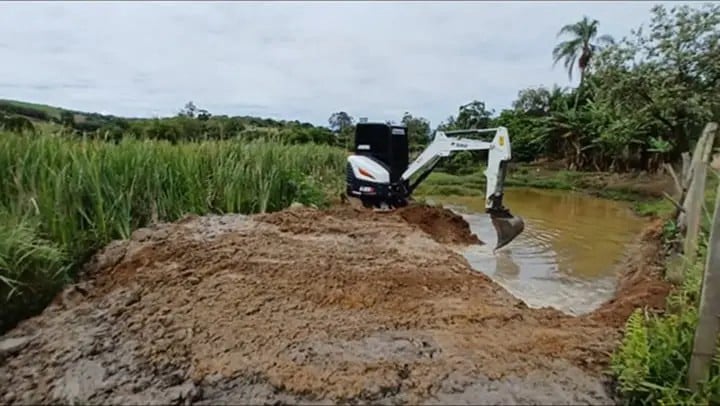 serviço de aberturas de lagos e piscinas em itatiba